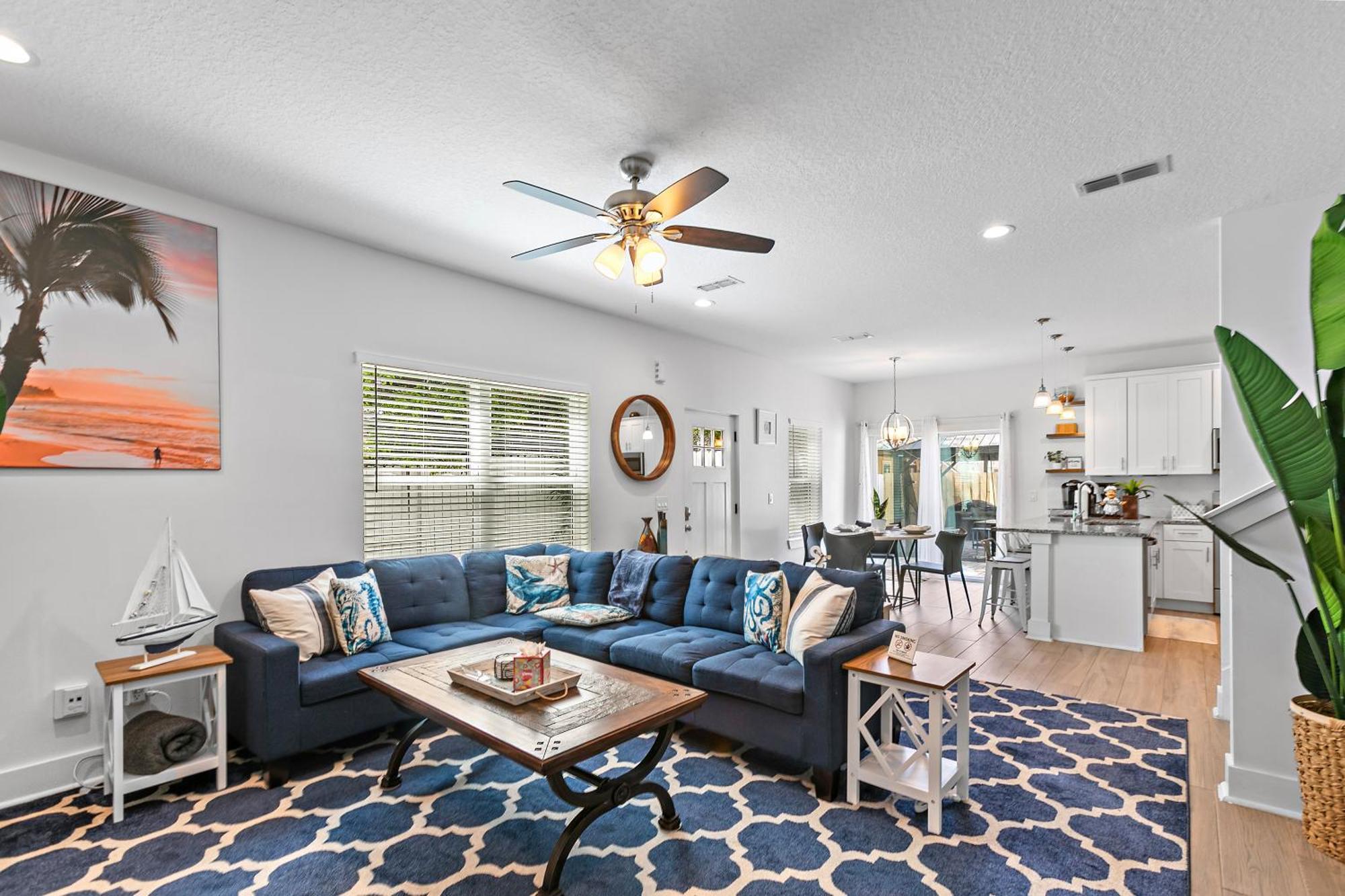 Few Steps To Ocean-4 Beach Cruisers & Free Parking & Private Backyard Jacksonville Beach Exterior photo